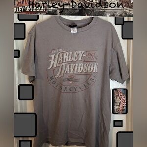 Harley-Davidson Charcoal Men's Tee